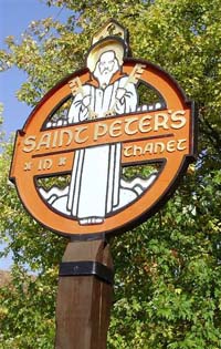 St Peter's Village sign
